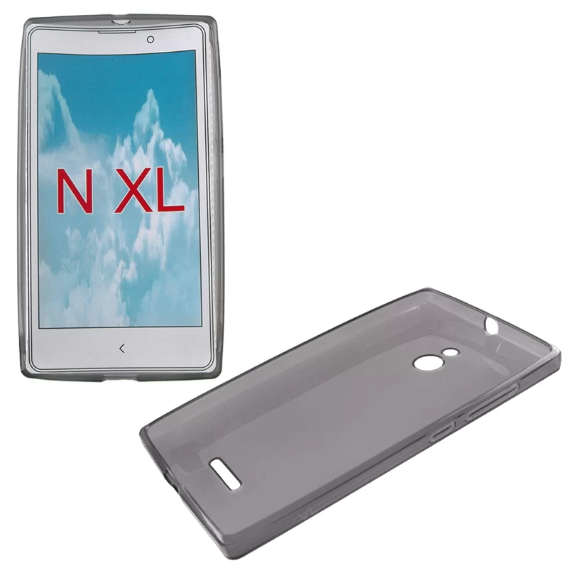 VOLTE-TEL SLIMCOLOR TPU ΘΗΚΗ NOKIA XL RM-1030/RM-1042 ΔΙΑΦΑΝΗ ΓΚΡΙ