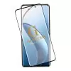 IDOL 1991 GLAMOUR TEMPERED GLASS REALME 12 PRO 5G/REALME 12 PRO PLUS 5G 6.7in9H 0.30mm FULL COVER 3D EDGE GLUE FINGERUNLOCK BLAC