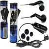 HANDS FREE SONY ERICSSON K750 ROPE VT607+VT237 STEREO ON/OFF 2pcs BLACK