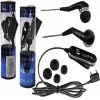 HANDS FREE SONY ERICSSON K750 ROPE VT607+VT237 STEREO ON/OFF 2pcs BLACK