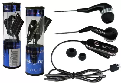 HANDS FREE LG KG800/KU990 ROPE VOLTE-TEL VT607+VT237 STEREO ON/OFF 2pcs BLACK - Image 4