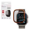 VOLTE-TEL 3D TITANIUM TEMPERED GLASS APPLE WATCH ULTRA 2 49mm 1.92in 0.30mm FULL COVER ORANGE