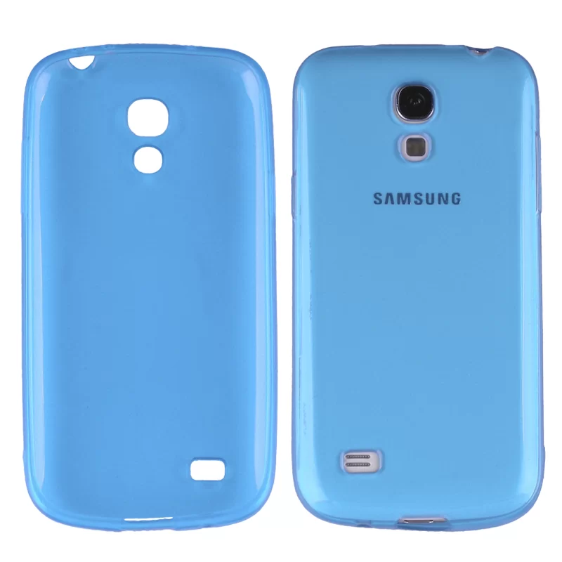 VOLTE-TEL SLIMCOLOR TPU ΘΗΚΗ SAMSUNG S4 MINI I9190/I9195 ΔΙΑΦΑΝΗ ΜΠΛΕ
