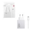 TRAVEL XIAOMI BHR9462EU HYPERCHARGE GAN USB A 5V/3A 9V/3A 11V/6A 20V/6A 120W + USB A TO TYPE C 6A WHITE PACKING OR