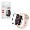 VOLTE-TEL ALUMINIUM TEMPERED GLASS APPLE WATCH 4/5/6/SE 44mm 3D CURVED 1.78in 0.30mm FULL COVER & INSTALLATION TOOL STARLIGHT
