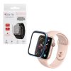 VOLTE-TEL ALUMINIUM TEMPERED GLASS APPLE WATCH 4/5/6/SE 44mm 3D CURVED 1.78in 0.30mm FULL COVER & INSTALLATION TOOL BLUE