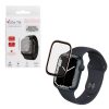 VOLTE-TEL ALUMINIUM TEMPERED GLASS APPLE WATCH 7/8/9 45mm 3D CURVED 1.9in 0.30mm FULL COVER & INSTALLATION TOOL GOLD