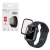 VOLTE-TEL ALUMINIUM TEMPERED GLASS APPLE WATCH 7/8/9 45mm 3D CURVED 1.9in 0.30mm FULL COVER & INSTALLATION TOOL PINK