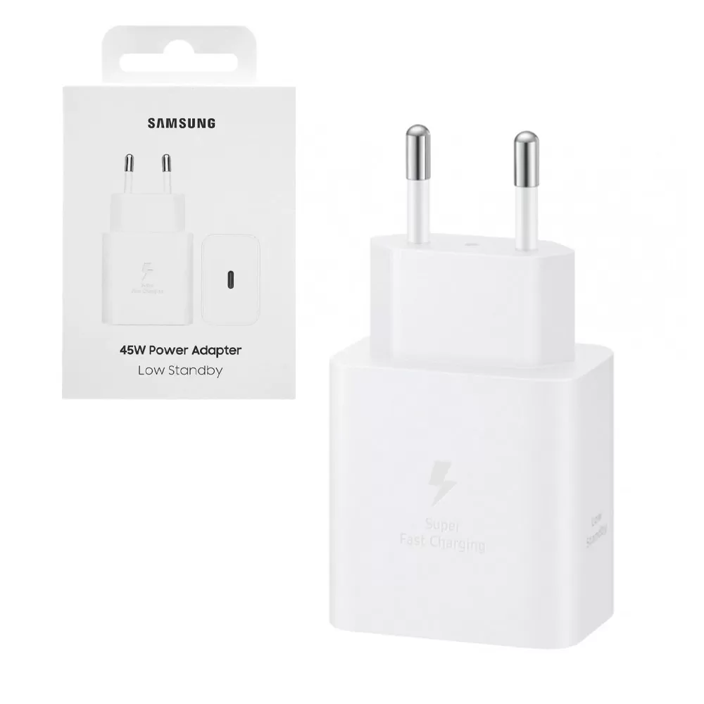 TRAVEL SAMSUNG EP-T4511NWEGEU TYPE C 5V 3A/9V 2.77A/20V 2.25A 45W FAST CHARGE WHITE PACKING OR