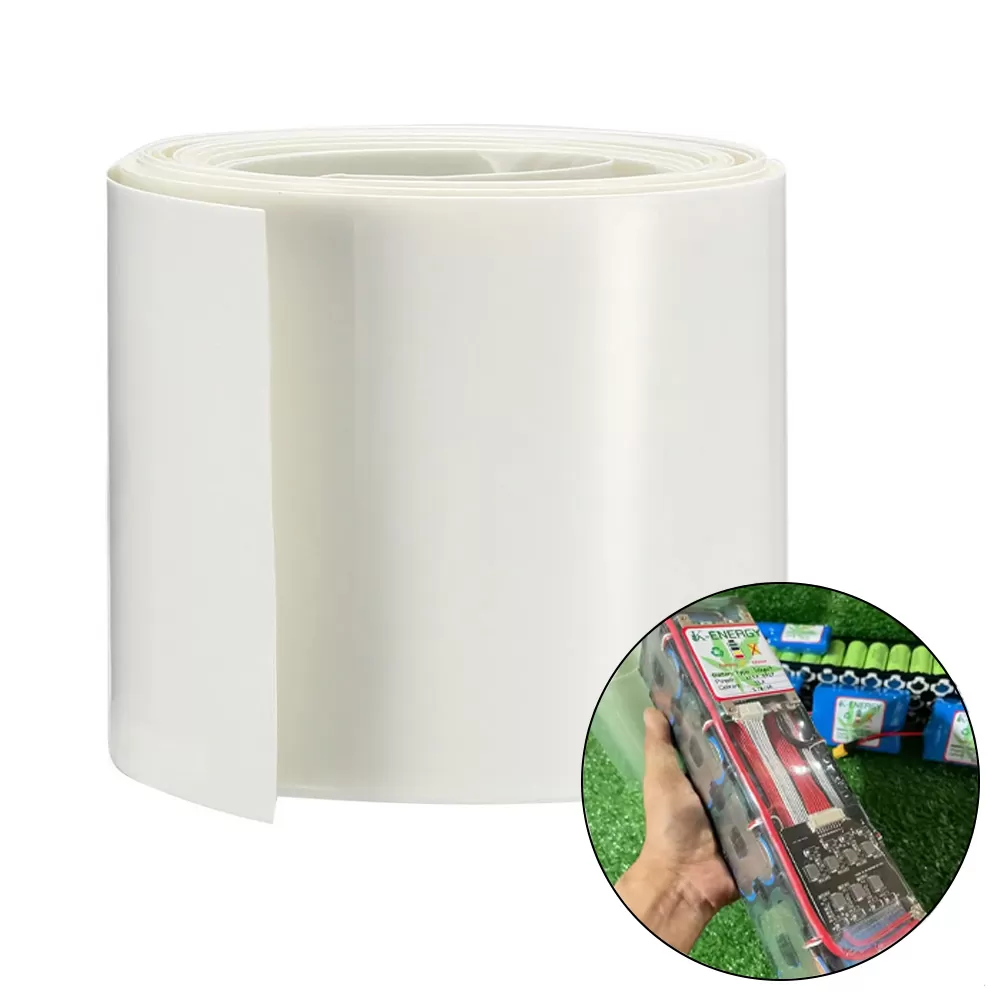 HYPER-FIX PVC ΔΙΑΦΑΝΗ ΘΕΡΜΟΣΥΣΤΕΛΛΟΜΕΝΗ ΤΑΙΝΙΑ ΜΠΑΤΑΡΙΩΝ 18650/ΠΑΝΤΟΣ ΤΥΠΟΥ 85mm 2 ΜΕΤΡΑ