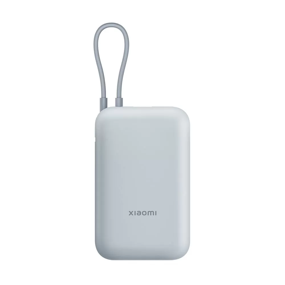 XIAOMI POWER BANK BHR9073GL 10000mAh 2 X 3.A USB-TYPE C FAST CHARGE (INTEGRATED USB-C CABLE) 22.5W ICE BLUE OR
