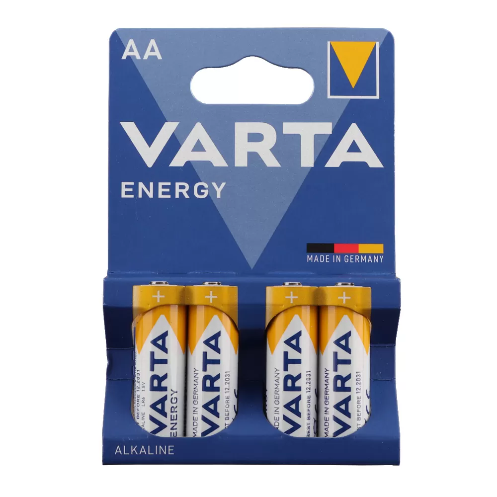 VARTA ΜΠΑΤΑΡΙΕΣ ΑΛΚΑΛΙΚΕΣ AA LR06 1.5V ENERGY VALUE PACK 4/BLISTER