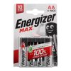 ENERGIZER ΜΠΑΤΑΡΙΕΣ ΑΛΚΑΛΙΚΕΣ AA LR06 1.5V MAX 4/BLISTER