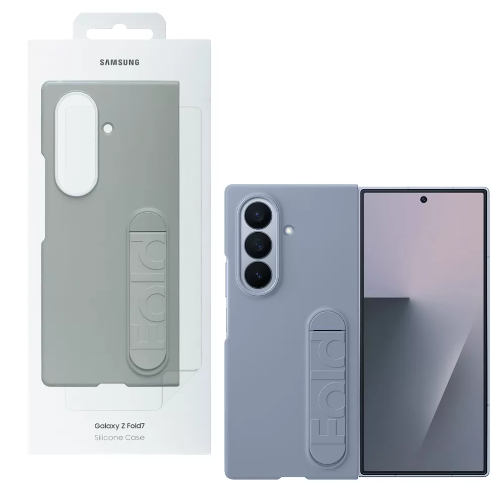 ΘΗΚΗ SAMSUNG GALAXY Z FOLD 7 5G F966 SILICONE COVER EF-MF966CJEGWW GREY PACKING OR