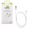 LIME MICRO USB DEVICES LONG TO USB 2.4A ΦΟΡΤΙΣΗΣ-DATA 1m LUM01 WHITE