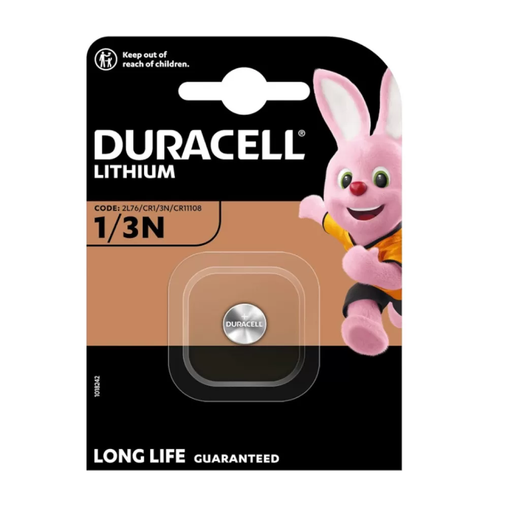 DURACELL ΜΠΑΤΑΡΙΕΣ ΦΩΤΟΓΡΑΦΙΚΗΣ ΛΙΘΙΟΥ CR-1/3N 3V Li-ion LONG LIFE 1/BLISTER
