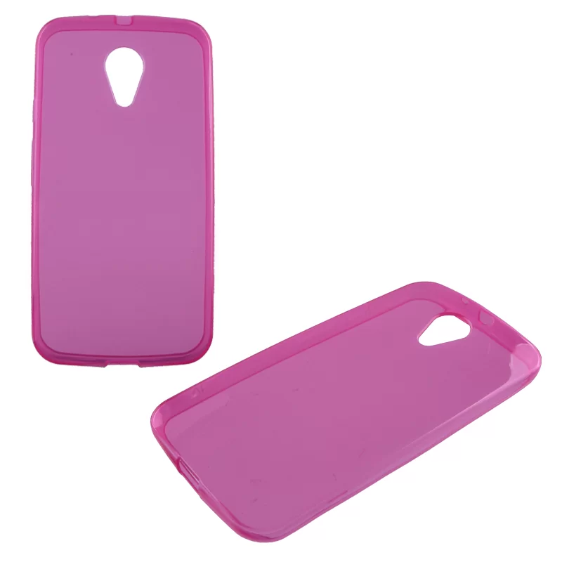 VOLTE-TEL SLIMCOLOR TPU ΘΗΚΗ MOTOROLA MOTO G2 XT1068 ΔΙΑΦΑΝΗ ΦΟΥΞ