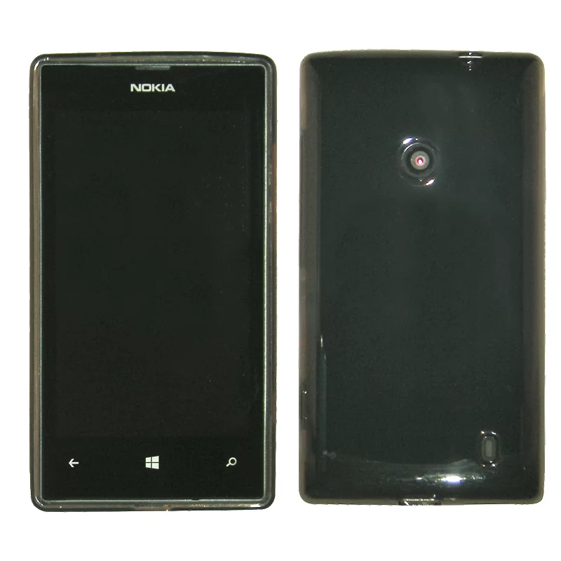 VOLTE-TEL SLIMCOLOR TPU ΘΗΚΗ NOKIA LUMIA 520/525 ΔΙΑΦΑΝΗ ΓΚΡΙ