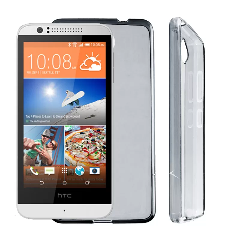 VOLTE-TEL ΘΗΚΗ HTC DESIRE 510 SLIMCOLOR TPU ΔΙΑΦΑΝΗ ΓΚΡΙ