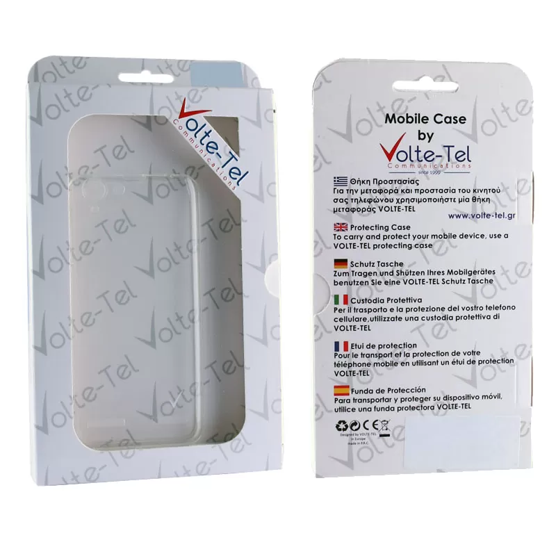 VOLTE-TEL SLIMCASE ΘΗΚΗ LENOVO VIBE K5 A6020 5.0in TPU WHITE