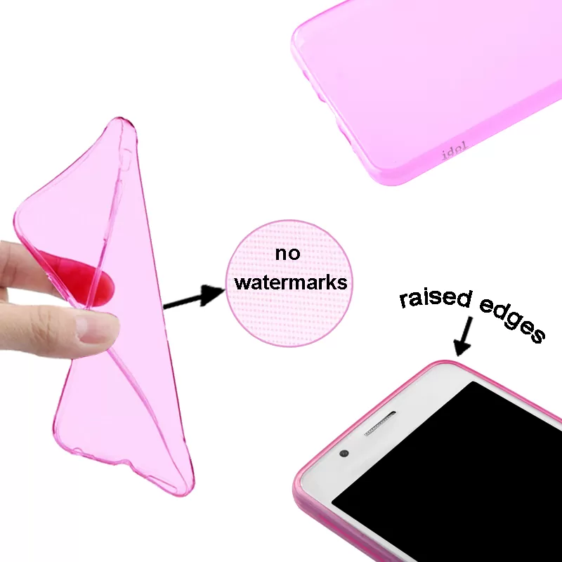 IDOL 1991 ΘΗΚΗ SAMSUNG A5 A500 ULTRA THIN TPU 0.3mm ΔΙΑΦΑΝΗ ΡΟΖ - Image 2