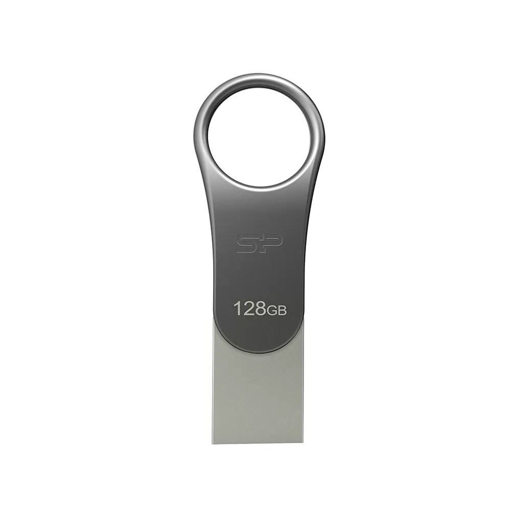 SILICON POWER USB - TYPE C FLASH DRIVE 128GB USB 3.2+OTG C80 SP128GBUC3C80V1S - Image 3