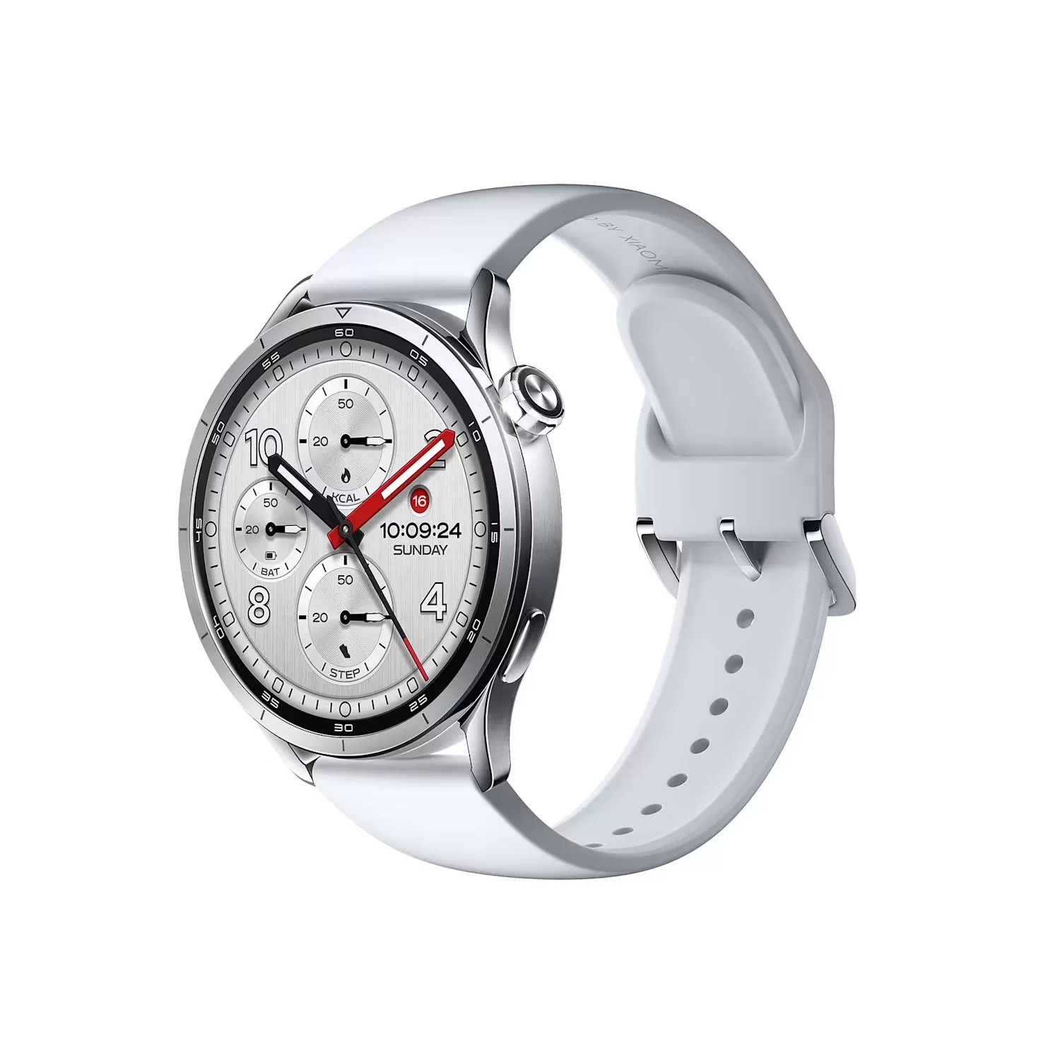 SMART WATCH XIAOMI S5 46MM 1.48in BHR08IVGL BT V 5.4 ΑΔΙΑΒΡΟΧΟ ΜΕ ΠΑΛΜΟΓΡΑΦΟ SILVER GW - Image 2