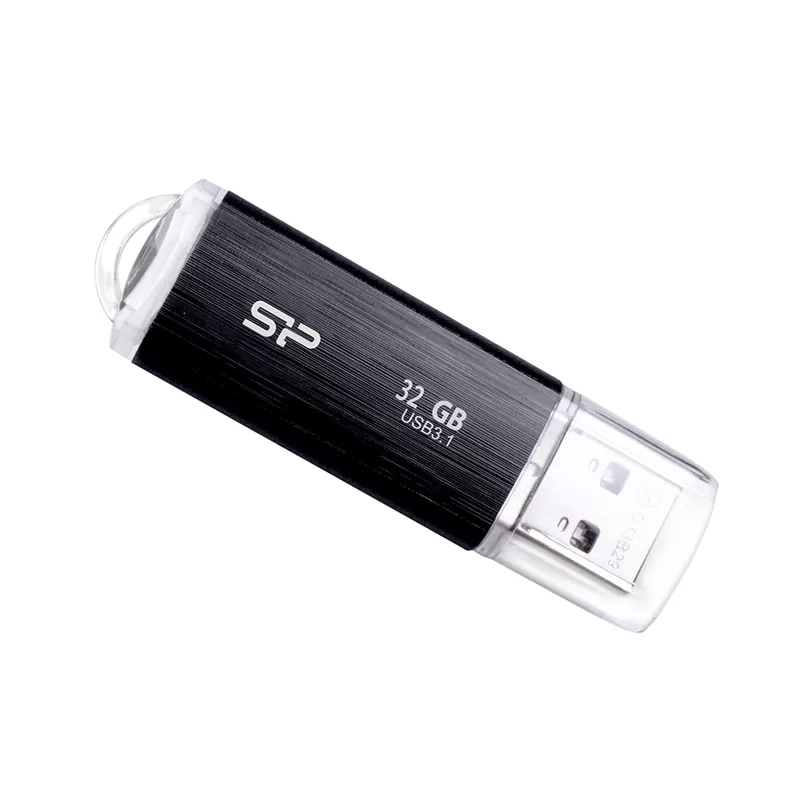 SILICON POWER USB FLASH DRIVE 32GB USB 3.2 BLAZE B02 SP032GBUF3B02V1K BLACK - Image 3