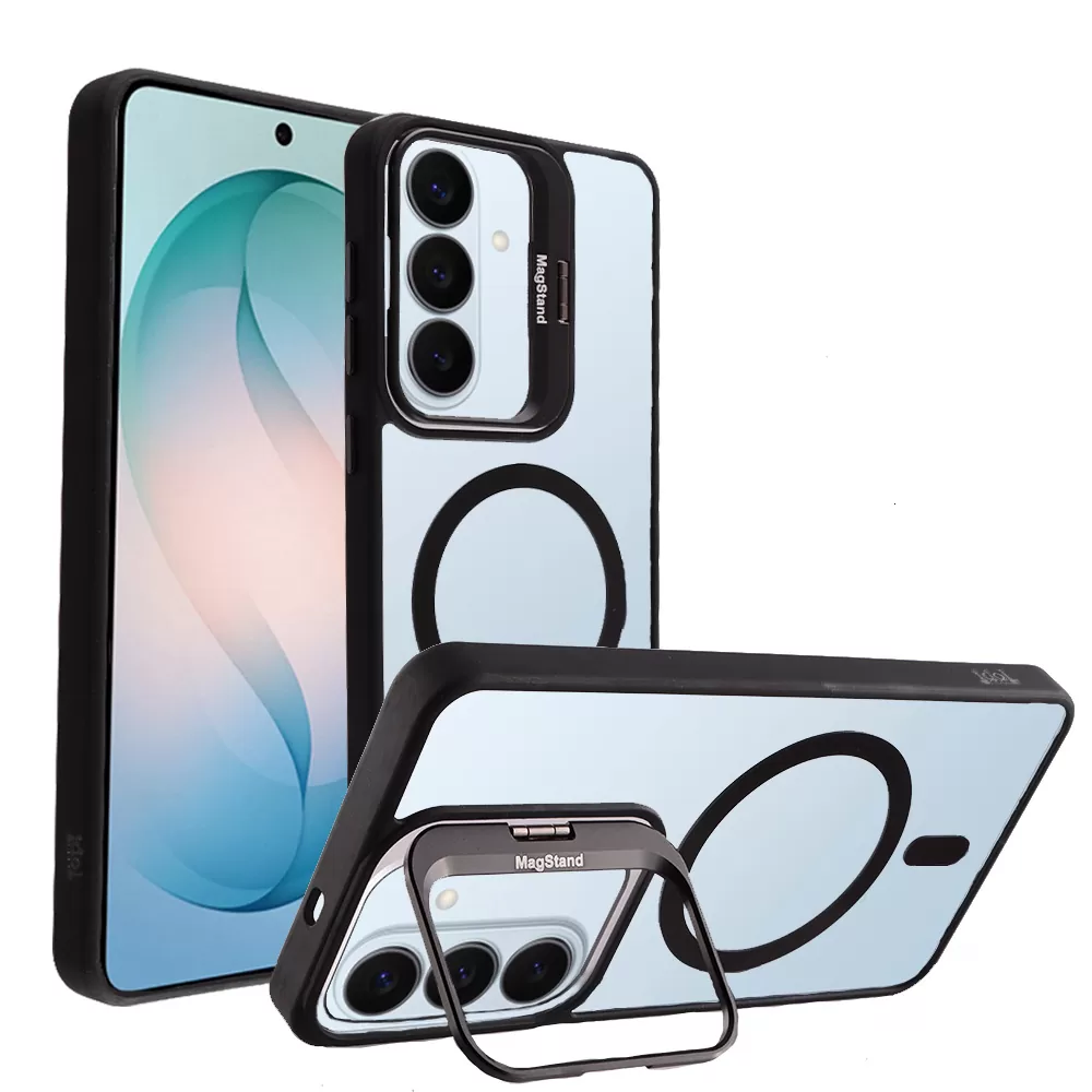 IDOL 1991 MAGSTAND CLEAR TPU ΘΗΚΗ SAMSUNG S26 5G S942 6.3in HYPER MAGSAFE CAMERA GUARD BLACK