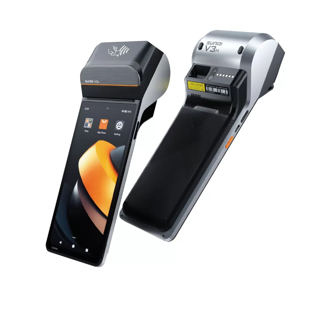 SUNMI V3H ΦΟΡΗΤΟ ΤΕΡΜΑΤΙΚΟ ALL IN ONE POS/PDA T5F1A 4G/WIFI/NFC/BT V5.0 2D 4GB/64GB 8MP 6.75" HD+ ΕΚΤΥΠΩΤΗΣ 58 MM - Image 3