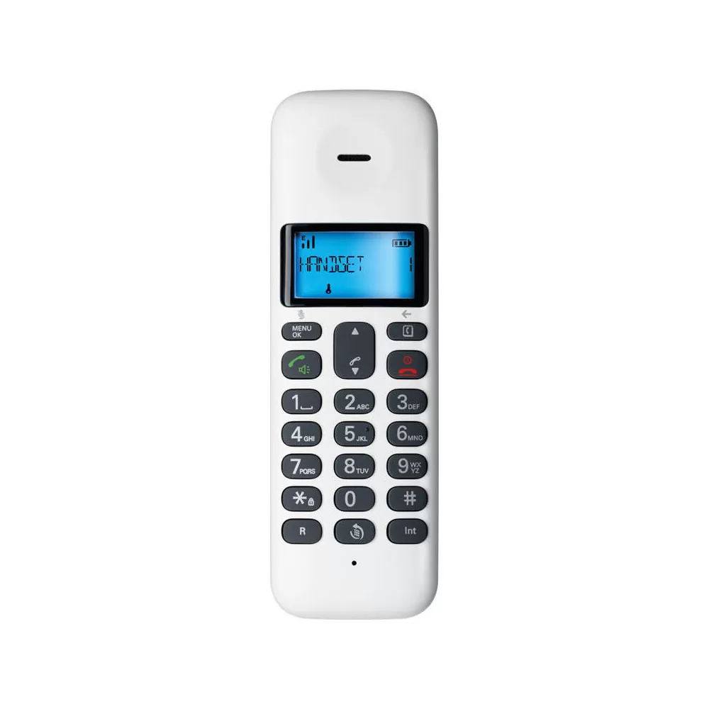ΑΣΥΡΜΑΤΟ ΤΗΛΕΦΩΝΟ MOTOROLA T301 ΜΕ ΑΝΟΙΧΤΗ ΑΚΡΟΑΣΗ WHITE GR - Image 5