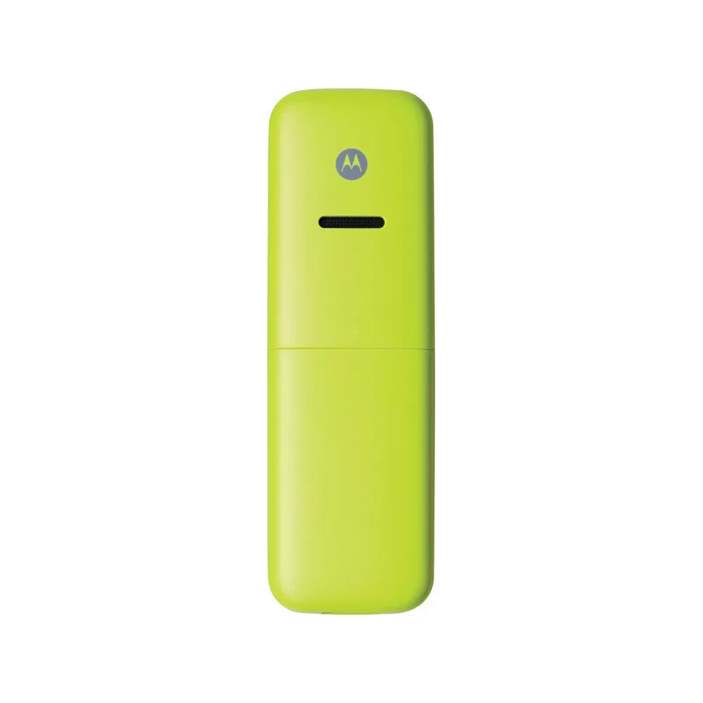 ΑΣΥΡΜΑΤΟ ΤΗΛΕΦΩΝΟ MOTOROLA T301 ΜΕ ΑΝΟΙΧΤΗ ΑΚΡΟΑΣΗ LEMON/GREY GR - Image 3