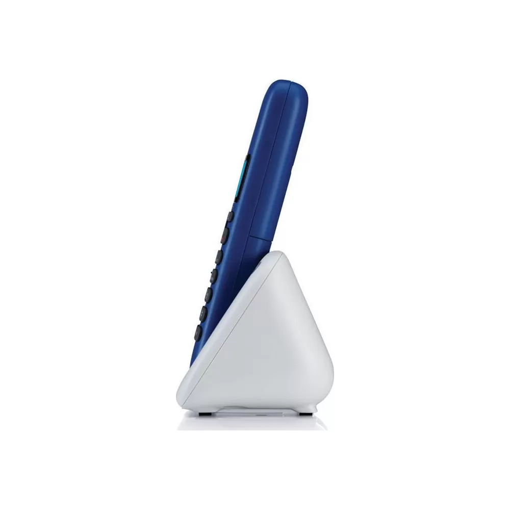 ΑΣΥΡΜΑΤΟ ΤΗΛΕΦΩΝΟ MOTOROLA T301 ΜΕ ΑΝΟΙΧΤΗ ΑΚΡΟΑΣΗ ROYAL BLUE/GREY GR - Image 5