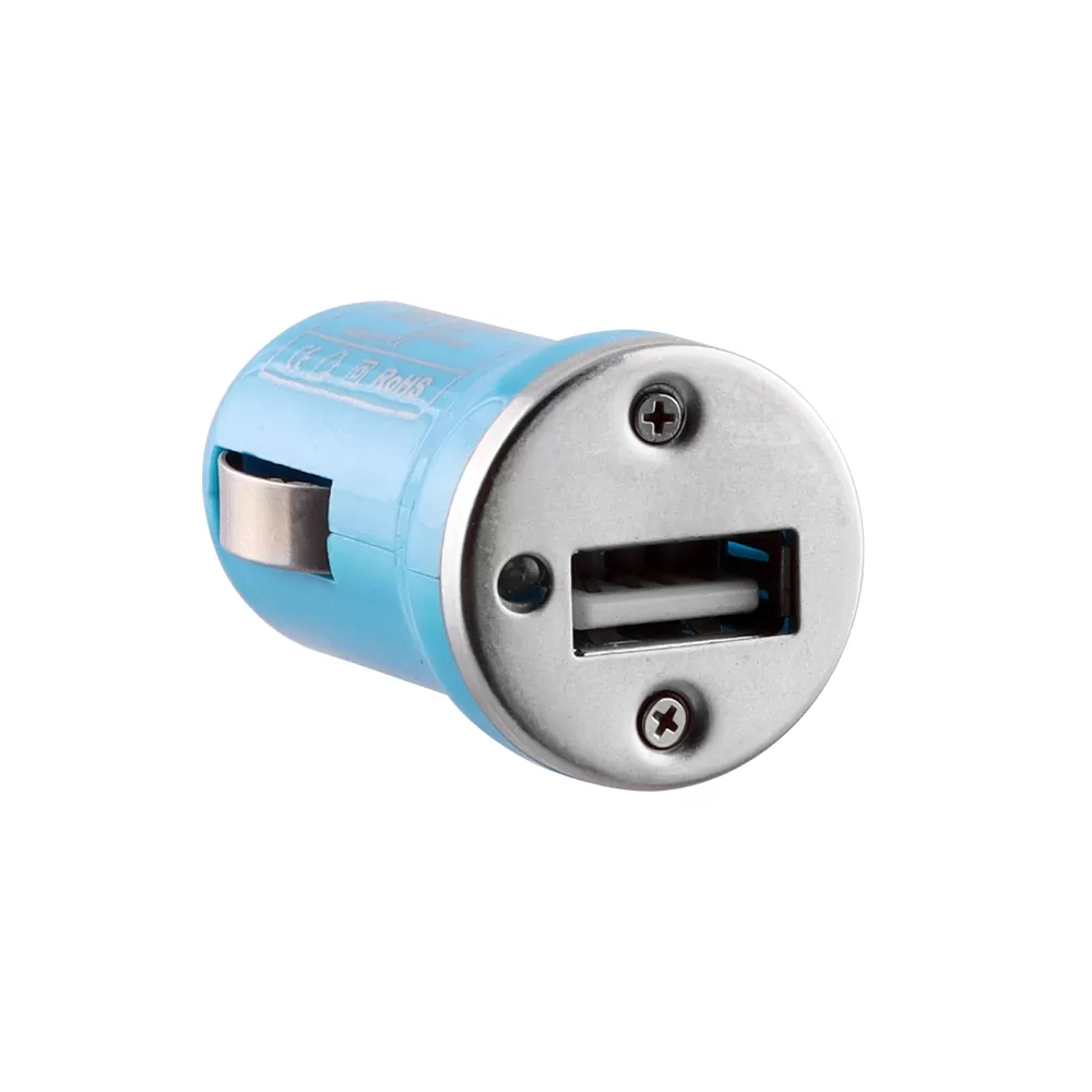 VOLTE-TEL USB ΦΟΡΤΙΣΤΗΣ ΑΥΤΟΚΙΝΗΤΟΥ mini VCU09 1200mA 6W BLUE - Image 3