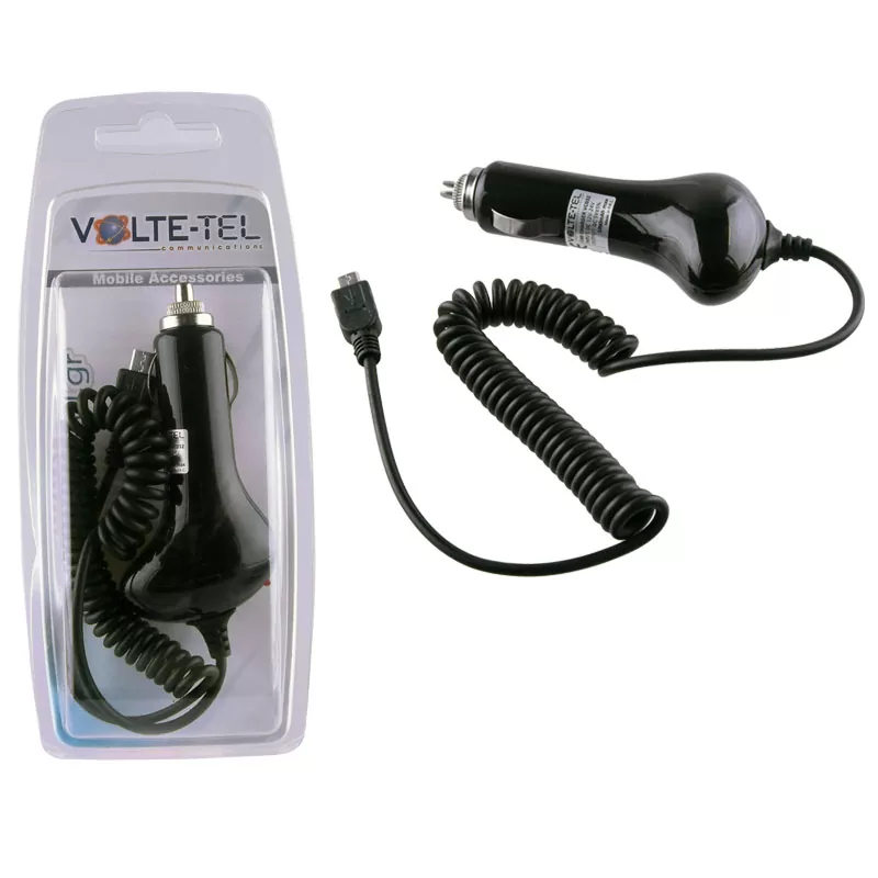 VOLTE-TEL MICRO USB ΦΟΡΤΙΣΤΗΣ ΑΥΤΟΚΙΝΗΤΟΥ VC032 1000mA 5W - Image 2