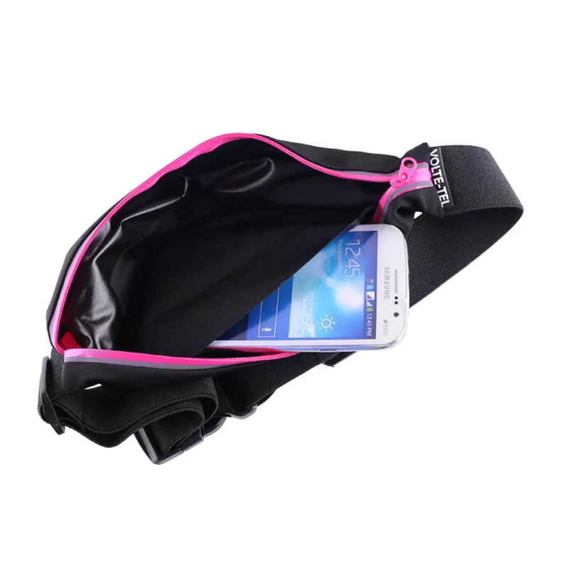 VOLTE-TEL SPORT RUNNER BELT LUMINUS ME ΕΣΩΤΕΡΙΚΗ ΘΗΚΗ BLACK-PINK - Image 2