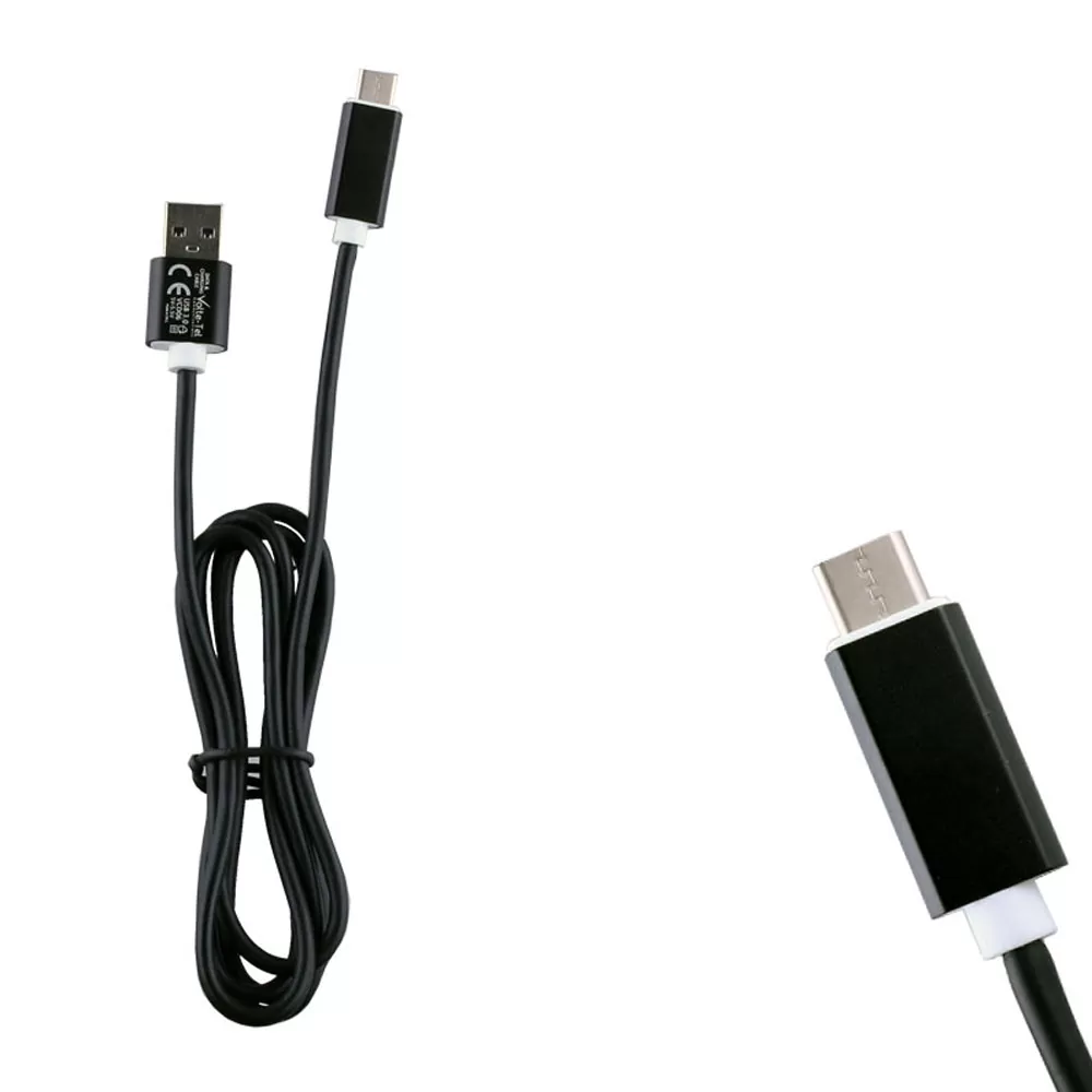 VOLTE-TEL TYPE C->USB 3.0 ALUMINIUM 3.5A ΦΟΡΤΙΣΗΣ-DATA 1.2m VCD06 BLACK - Image 3