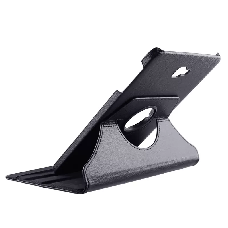 VOLTE-TEL LEATHER BOOK ROTATING STAND ΘΗΚΗ SAMSUNG TAB A T580 10.1in BLACK - Image 3