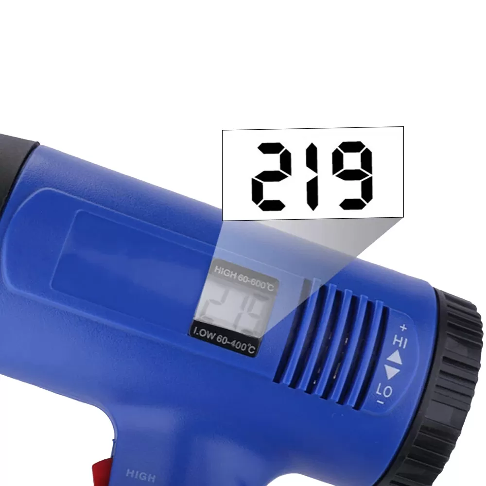 ΠΙΣΤΟΛΙ ΘΕΡΜΟΥ ΑΕΡΑ BST-8016D 3A ΜΕ LED ΟΘΟΝΗ ΜΕ ΔΙΑΚΟΠΤΗ 2 ΒΑΘΜΙΔΩΝ ΤΑΧΥΤΗΤΑΣ - Image 3