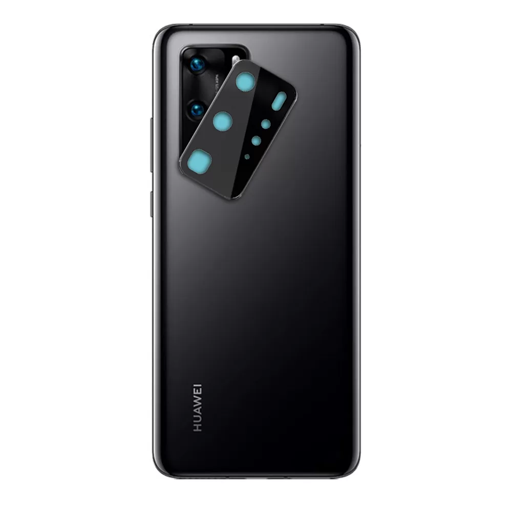 VOLTE-TEL CAMERA GLASS COVER HUAWEI P40 PRO 6.58in 9H 0.30MM TITANIUM WITH FRAME BLACK - Image 2