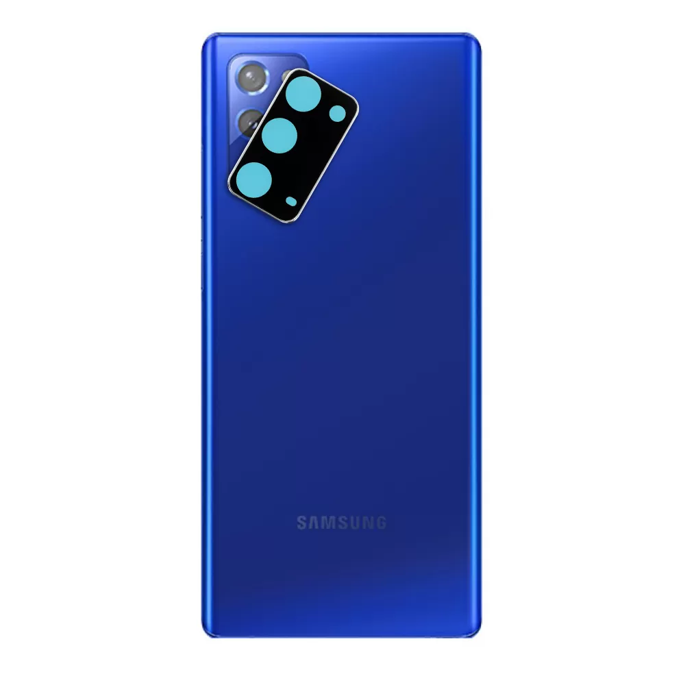 VOLTE-TEL CAMERA GLASS COVER SAMSUNG NOTE 20 N980 6.7in 9H 0.30MM TITANIUM WITH FRAME SILVER - Image 2