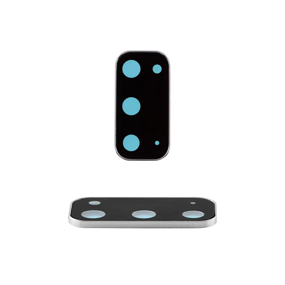 VOLTE-TEL CAMERA GLASS COVER SAMSUNG S20 G980 6.2in 9H 0.30MM TITANIUM WITH FRAME GREY - Image 3