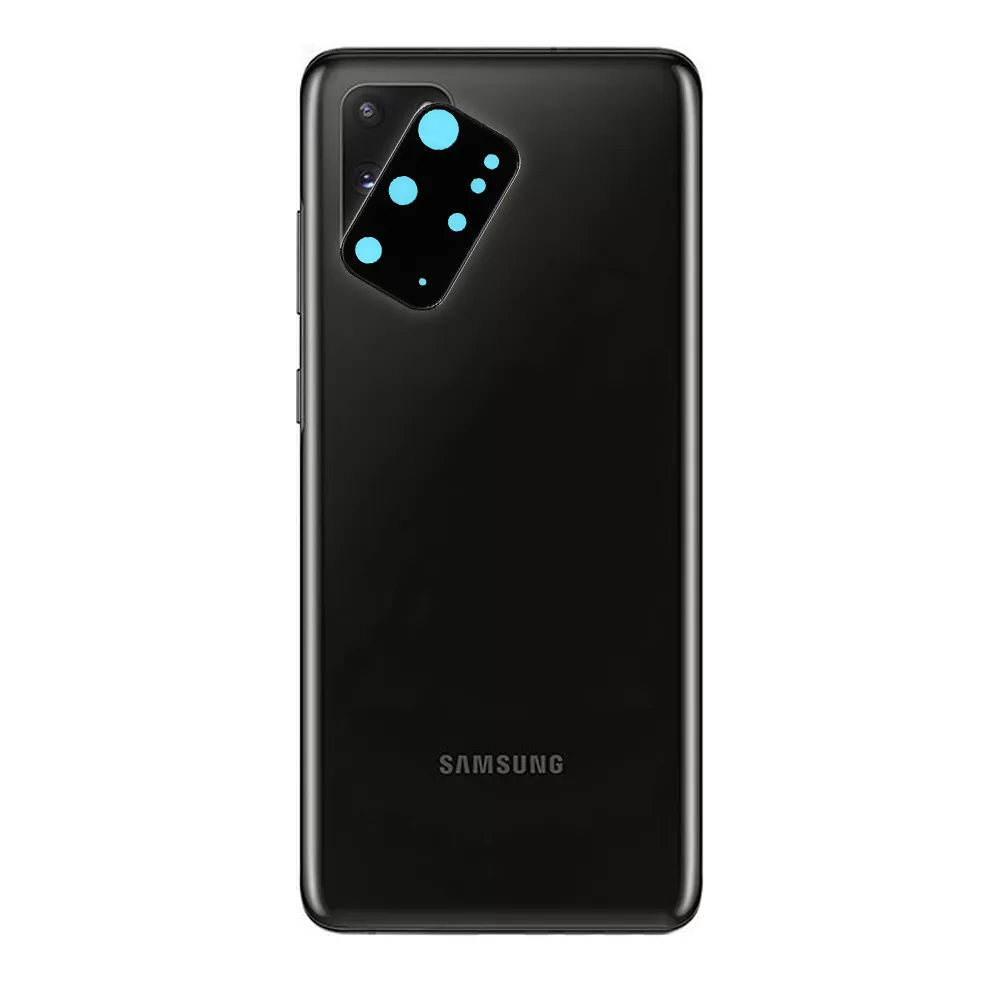 VOLTE-TEL CAMERA GLASS COVER SAMSUNG S20 PLUS G985 6.7in 9H 0.30MM TITANIUM WITH FRAME BLACK - Image 2