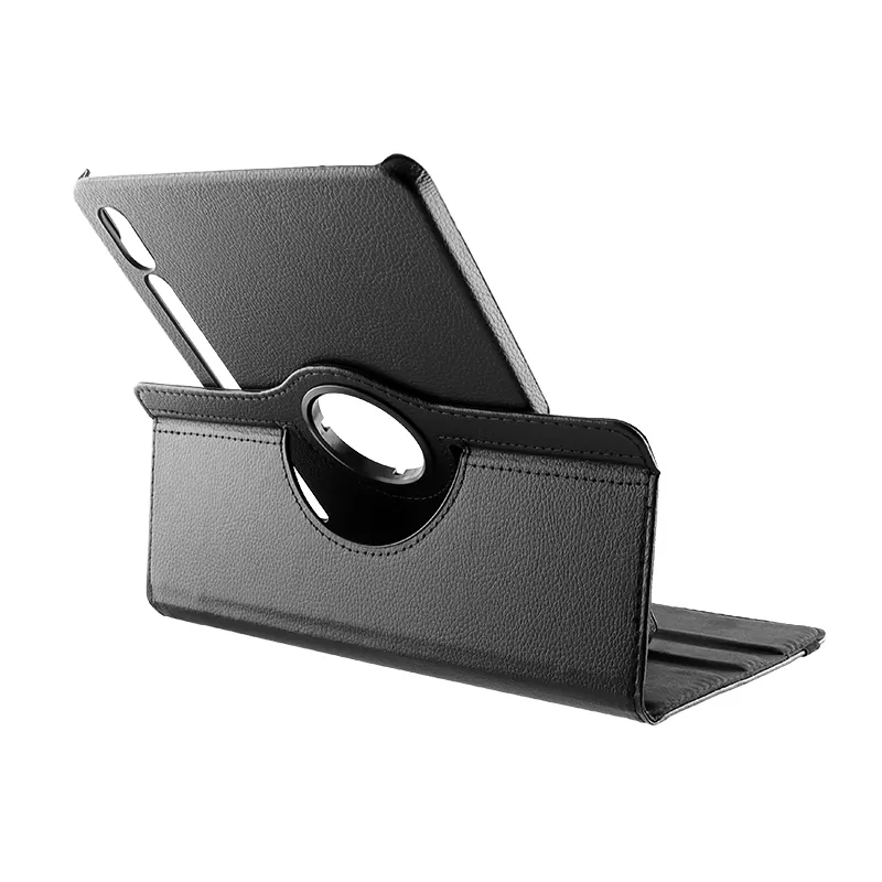 VOLTE-TEL ΘΗΚΗ SAMSUNG T730 TAB S7 FE/T970 TAB S7+/X800 TAB S8+ 12.4" LEATHER BOOK ROTATING STAND BLACK - Image 4