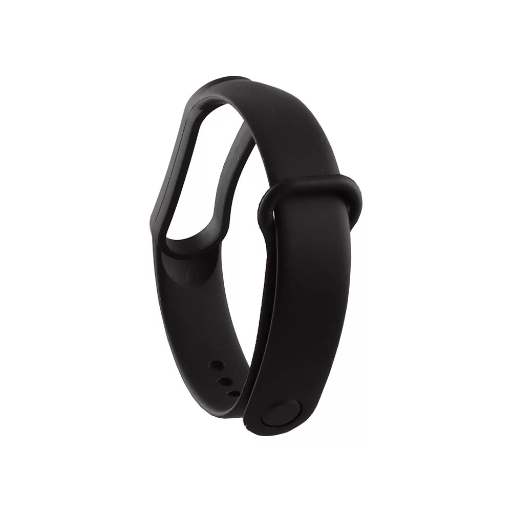 VOLTE-TEL ΛΟΥΡΑΚΙ ΡΟΛΟΓΙΟΥ ΣΙΛΙΚΟΝΗΣ XIAOMI MI BAND 5/MI BAND 6 BLACK - Image 2