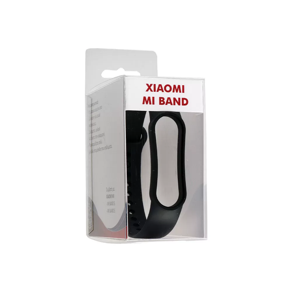 VOLTE-TEL ΛΟΥΡΑΚΙ ΡΟΛΟΓΙΟΥ ΣΙΛΙΚΟΝΗΣ XIAOMI MI BAND 5/MI BAND 6 BLACK - Image 3