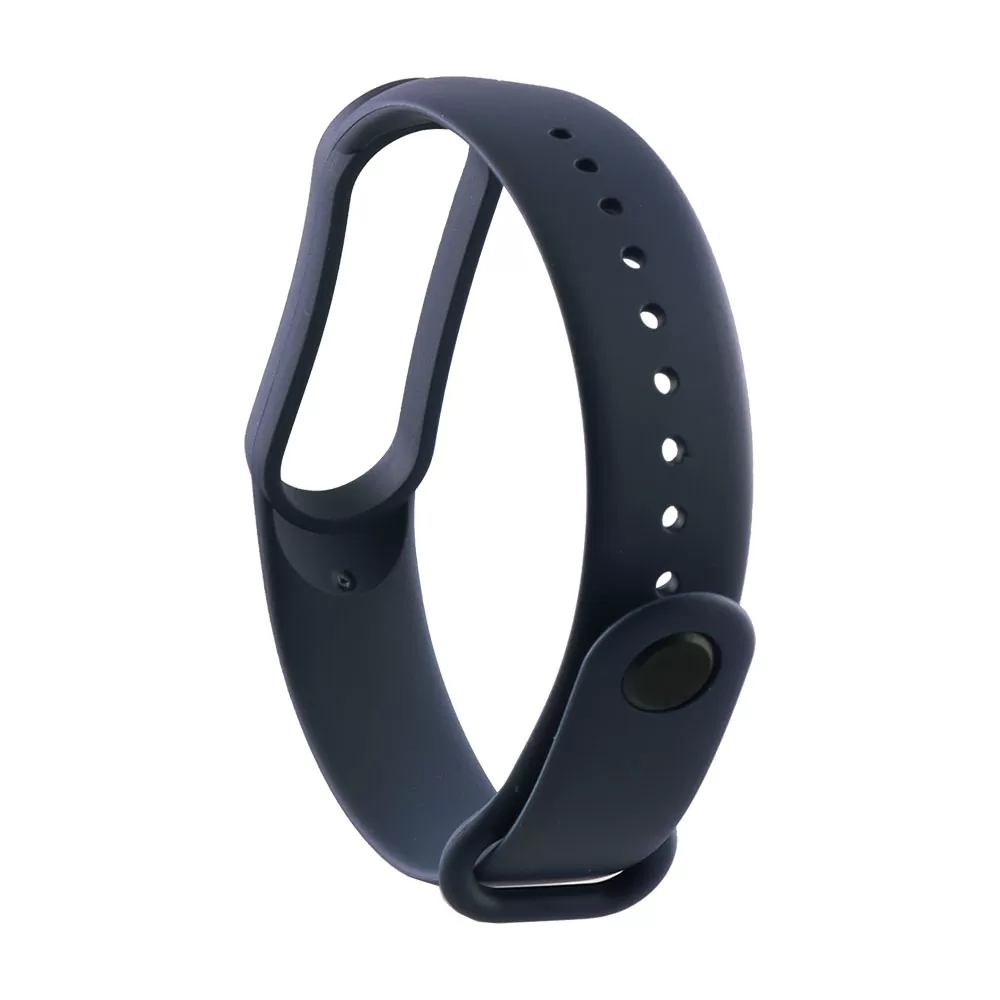 VOLTE-TEL ΛΟΥΡΑΚΙ ΡΟΛΟΓΙΟΥ ΣΙΛΙΚΟΝΗΣ XIAOMI MI BAND 5/MI BAND 6 DARK BLUE - Image 2