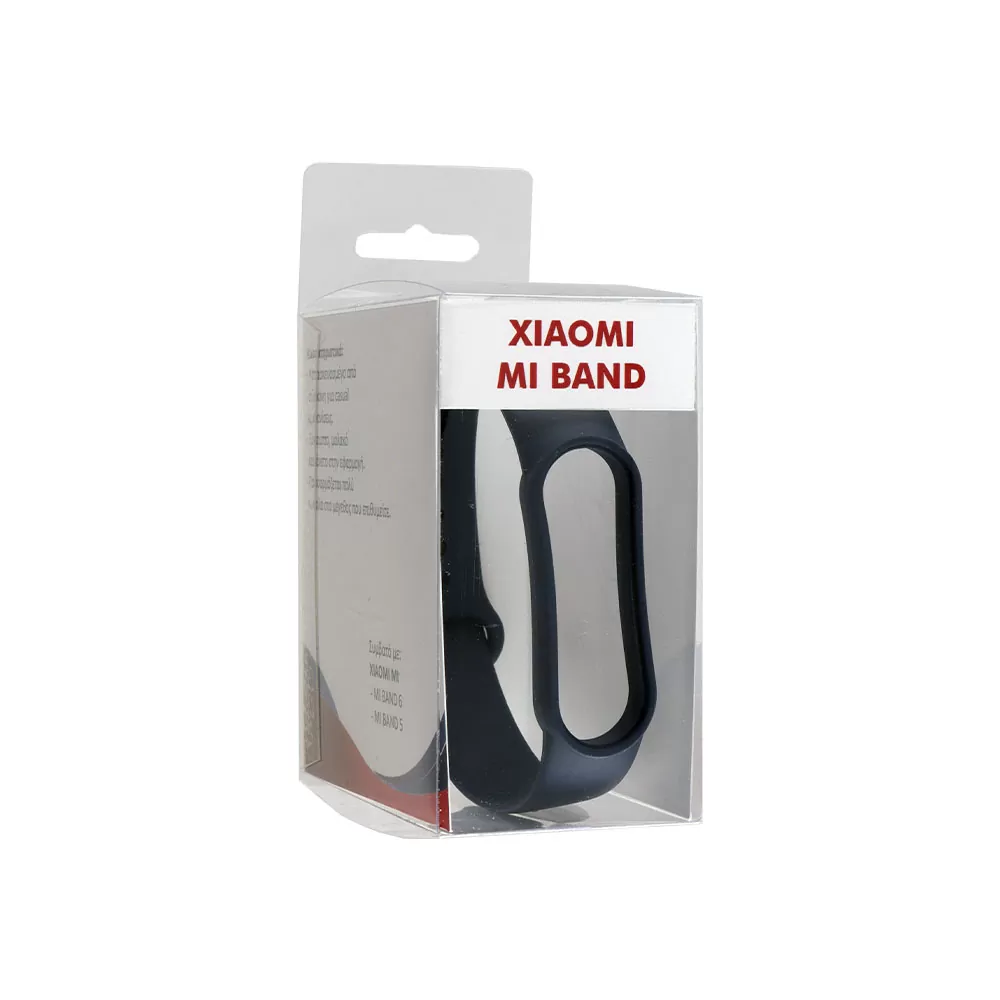 VOLTE-TEL ΛΟΥΡΑΚΙ ΡΟΛΟΓΙΟΥ ΣΙΛΙΚΟΝΗΣ XIAOMI MI BAND 5/MI BAND 6 DARK BLUE - Image 3