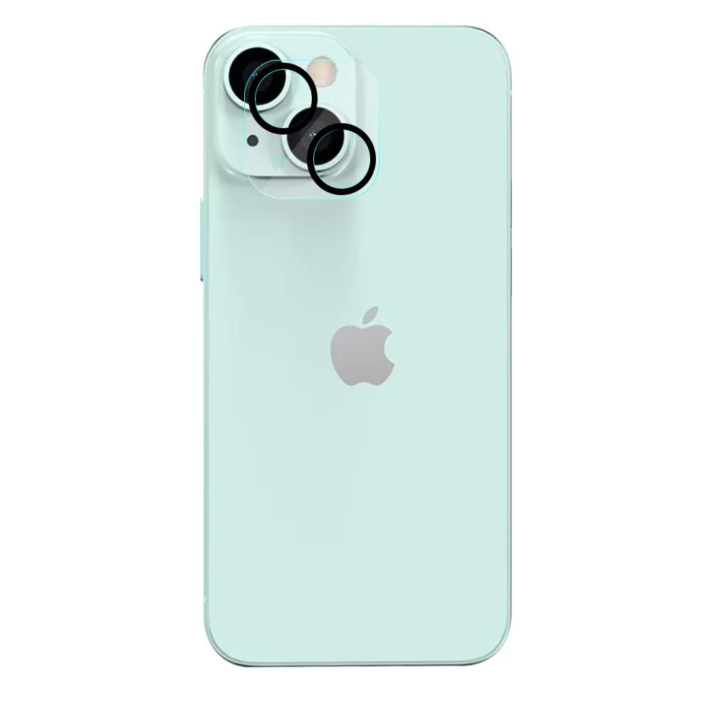 VOLTE-TEL CAMERA GLASS IPHONE 13 MINI 5.4in/IPHONE 13 6.1in 9H 0.25mm 3D CURVED BLACK - Image 2