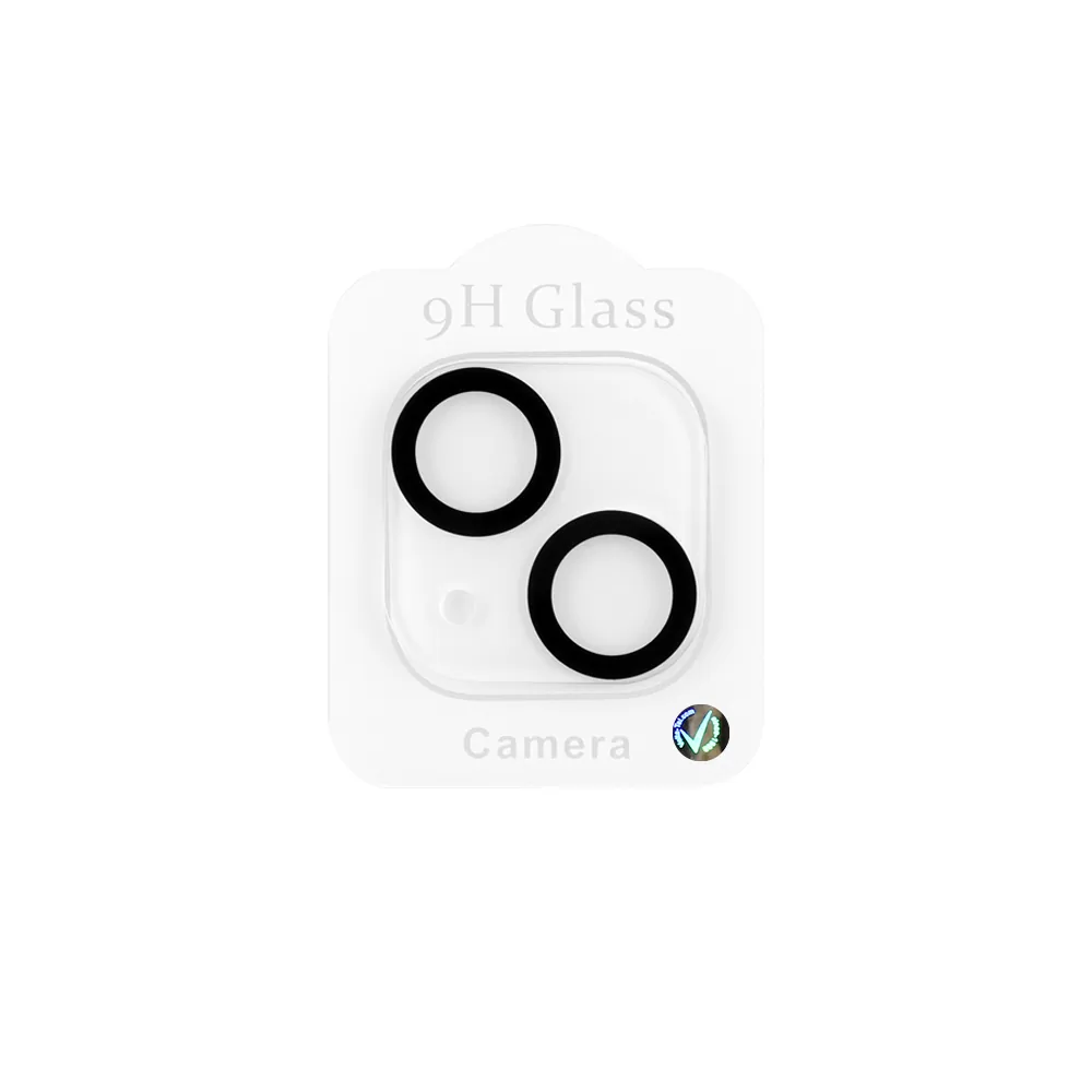 VOLTE-TEL CAMERA GLASS IPHONE 13 MINI 5.4in/IPHONE 13 6.1in 9H 0.25mm 3D CURVED BLACK - Image 3